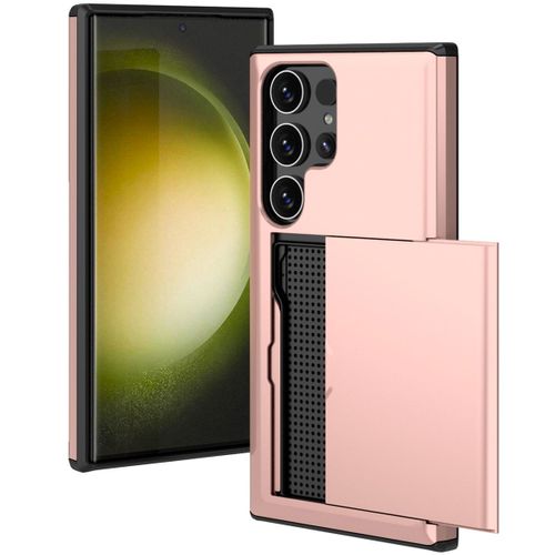Imoshion Coque Arrière Avec Porte-Cartes Samsung Galaxy S24 Ultra Rose Dorée