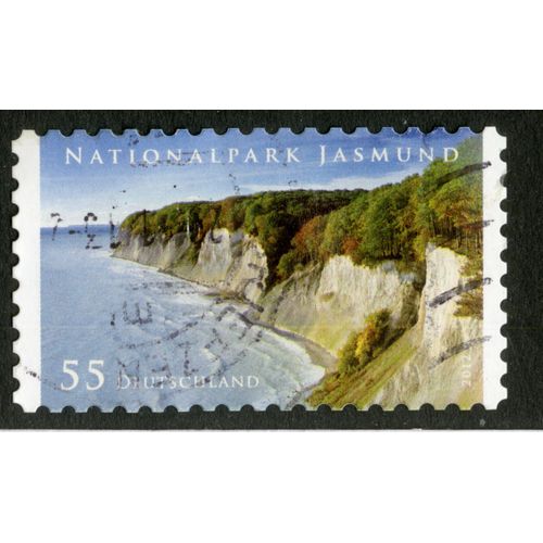 Timbre Oblitéré Deutschland, Nationalpark Jasmund, 2012, 55
