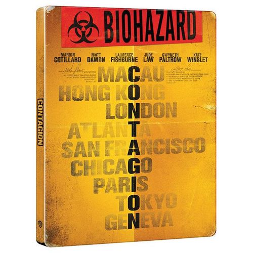 Contagion - 4k Ultra Hd + Blu-Ray - Boîtier Steelbook Limité