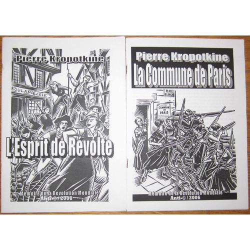 Pierre Kropotkine - La Commune De Paris / L'esprit De Révolte