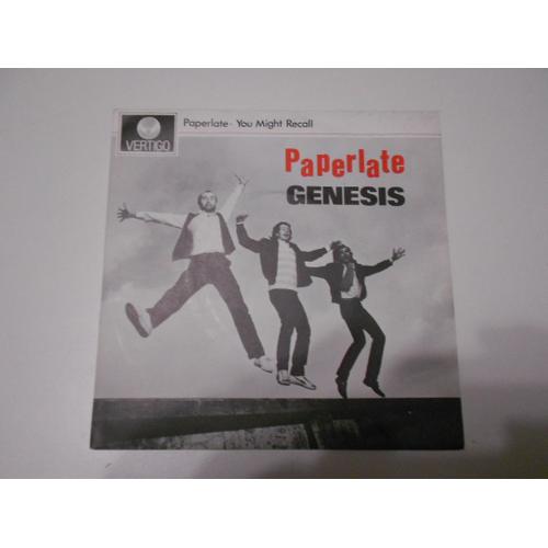 Genesis ; Paperlate / You Might Recall