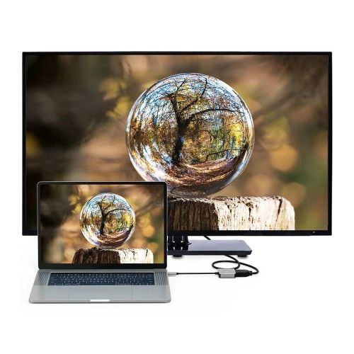 Adaptateur DVI femelle vers USB-C mâle