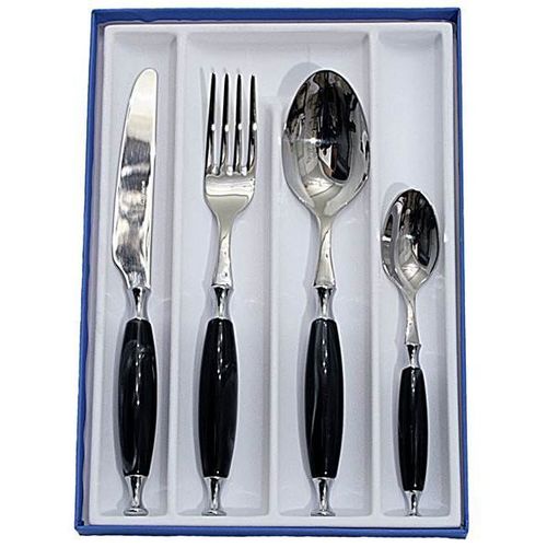 Bugatti Country Noire Menagere 24 Pieces