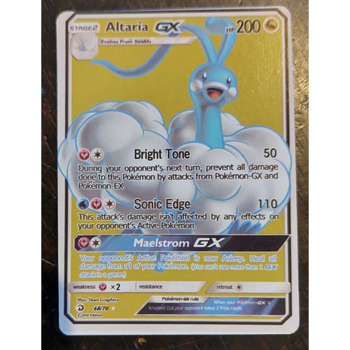 Carte Pokemon Stage 2 Altaria Gx 200