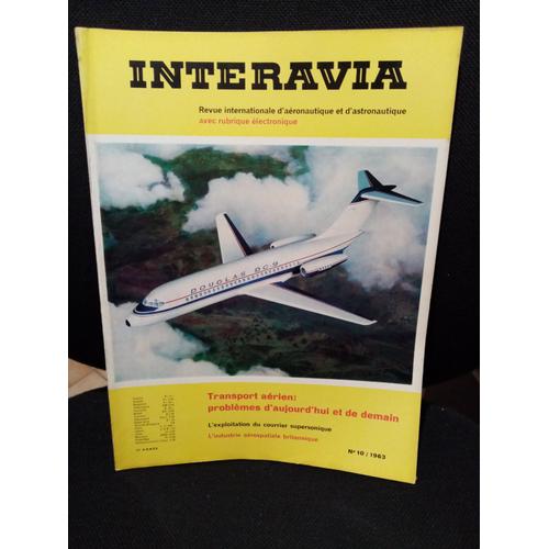 Interavia 10/1963 Annee 1963
