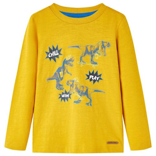 T-Shirt Enfants À Manches Longues Ocre 104