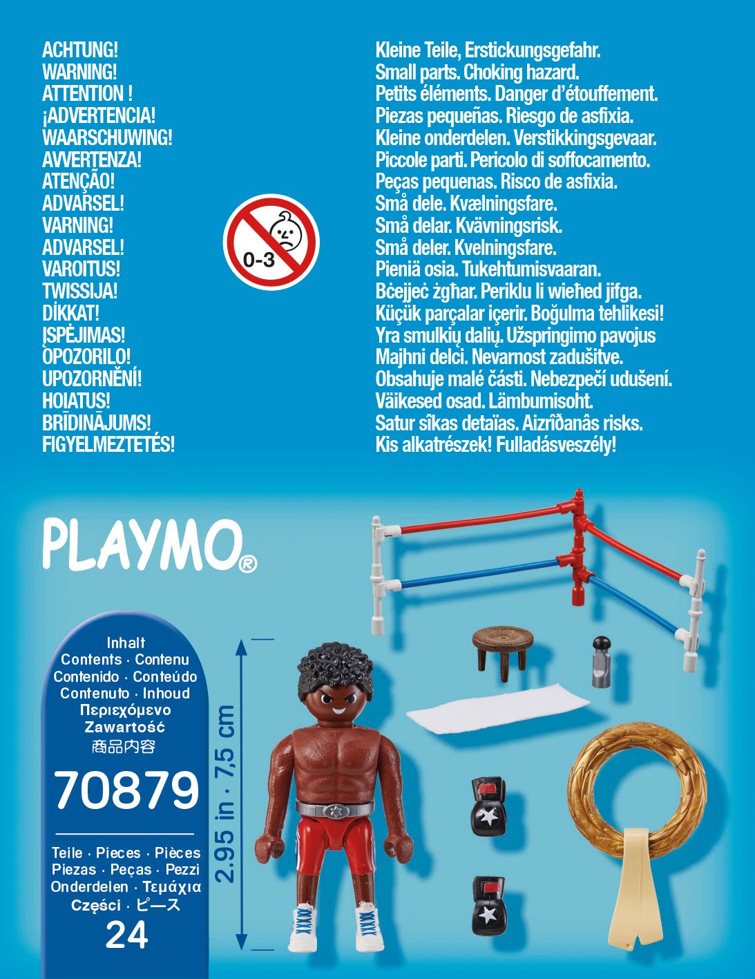 Playmobil 70879 - Champion De Boxe - 3