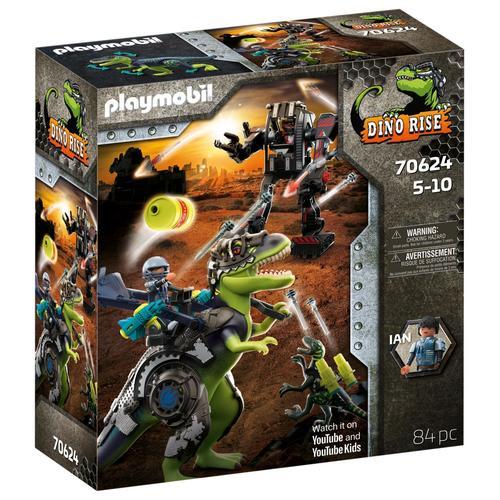 Playmobil 70624 - Tyrannosaure  Robot Géant