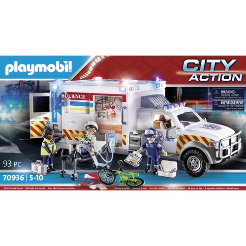 Playmobil 70936 - Ambulance Secouristes