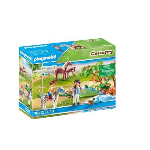 Playmobil 70512 - Randonneurs Et Animaux