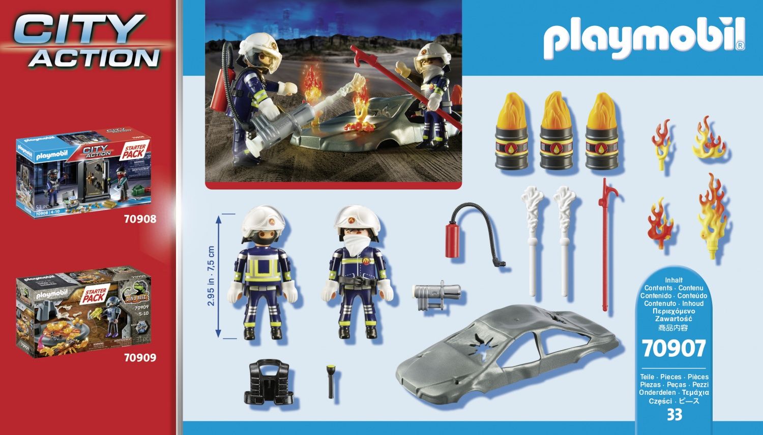 Playmobil 70907 - Pompiers Et Incendie - 3