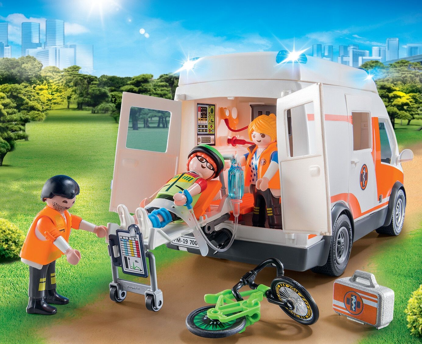 Playmobil 70049 - Ambulance Et Secouristes - 4