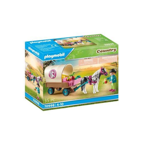 Playmobil 70998 - Carriole Enfant Et Poney