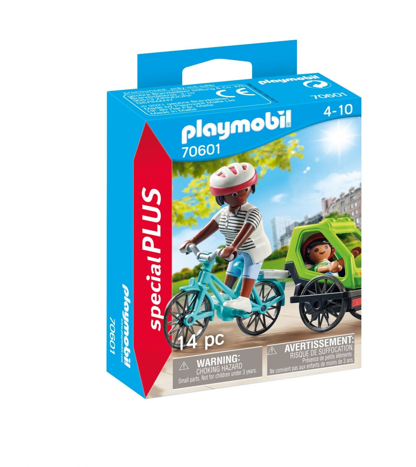 Playmobil 70601 - Cyclistes Maman Et Enfant - 2