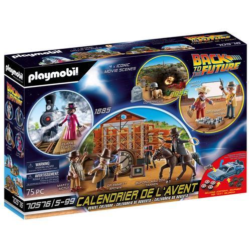 Playmobil 70576 - Calendrier De L'avent Retour Vers Le Futur