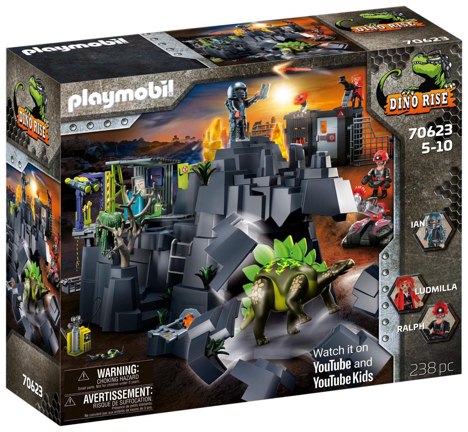 Playmobil 70623 - Dino Rock