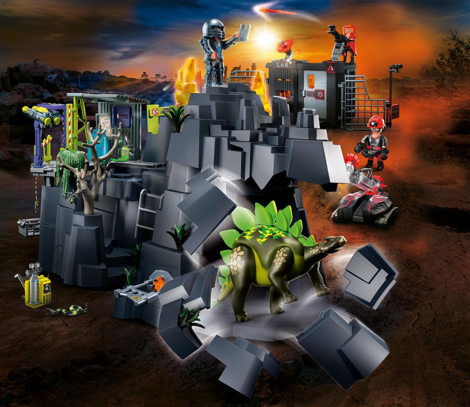 Playmobil 70623 - Dino Rock - 4