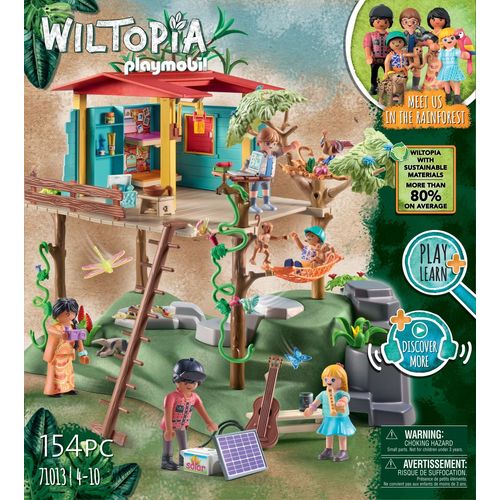 Playmobil Wiltopia 71013 - Maison Familiale Dans L'arbre