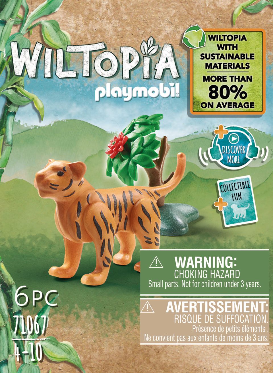 Playmobil Wiltopia 71067 - B�b� Tigre