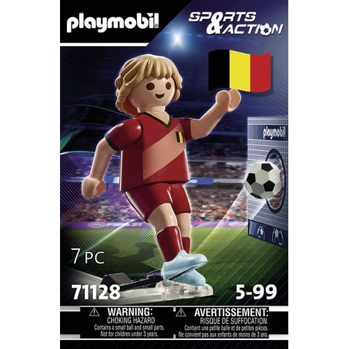 Playmobil 71128 - Joueur De Football Belge