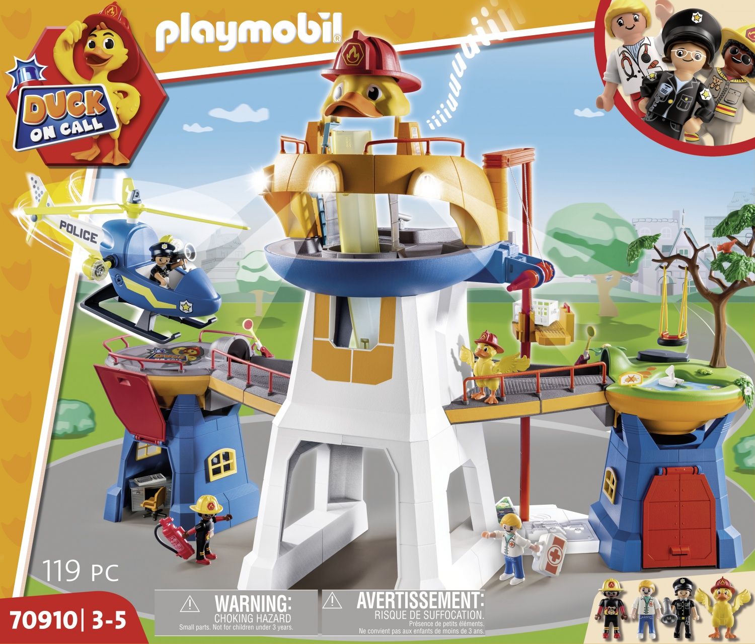 Playmobil 70910 - Duck Quartier G�n�ral - 2