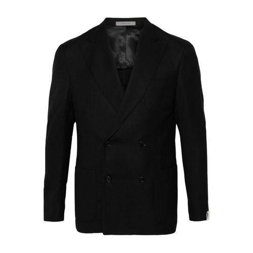 Corneliani - Jackets > Blazers - Black