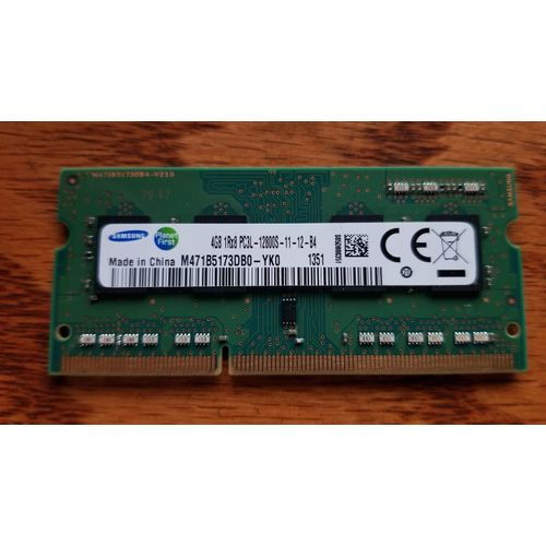 RAM SAMSUNG 4GB 1Rx8 PC3L-12800S-11-12-B4