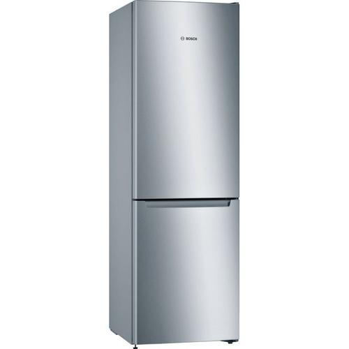 Réfrigérateur Combiné Bosch KGN33NLEB - 282 litres Classe E Aspect acier