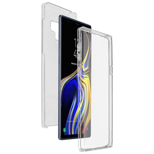Coque Galaxy Note 9 Protection Silicone + Arrière Polycarbonate - Transparent