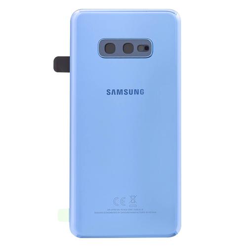 Cache Batterie Samsung Galaxy S10e Façade Arrière Original Samsung Bleu