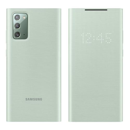 Étui Samsung Galaxy Note 20 Clapet Led View Cover Original Vert