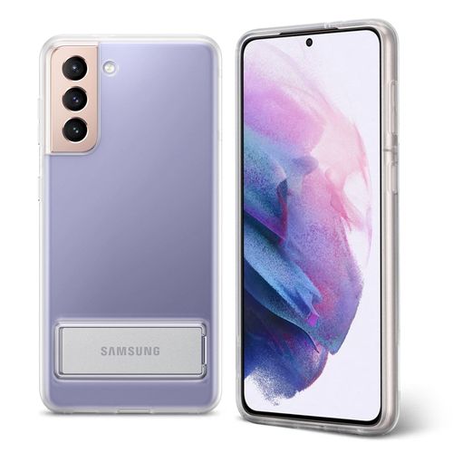 Coque Galaxy S21 Béquille Original Clear Standing Cover Transparent