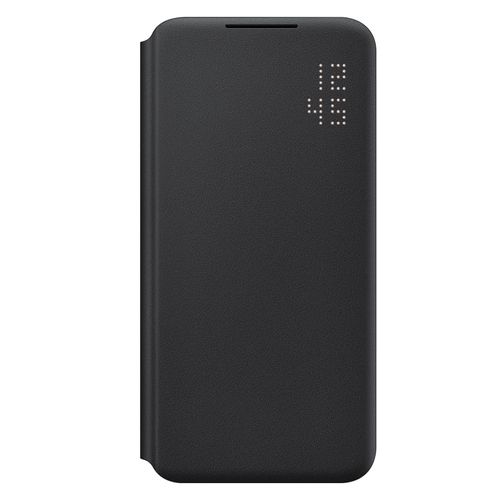 Etui Officiel Samsung Galaxy S22 Plus Led Porte-Carte Smart Led Cover Noir