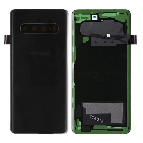 Cache Batterie Samsung Galaxy S10 Façade Arrière Originale Samsung Noir