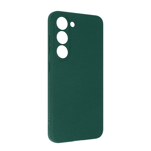 Coque Pour Samsung Galaxy S23 Silicone Flexible Avec Détails Pointillés Vert