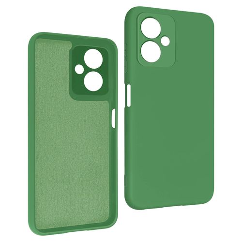 Coque Pour Xiaomi Redmi Note 12 5g Silicone Semi-Rigide Soft-Touch Vert