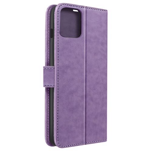 Étui Mandala Attrape Rêves Pour Iphone 11 Portefeuille Support Vidéo Violet