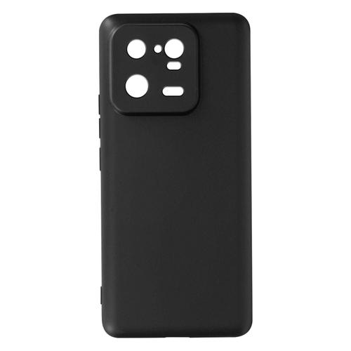 Coque Pour Xiaomi 13 Pro Silicone Soft Touch Mate Anti-Trace Noir