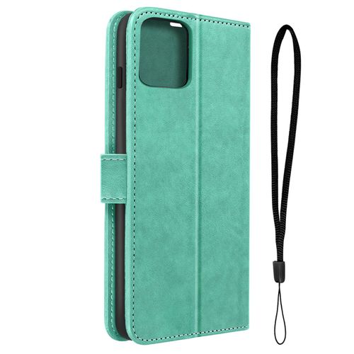 Étui Mandala Attrape Rêves Pour Xiaomi Redmi Note 11 Et 11s Portefeuille Vert