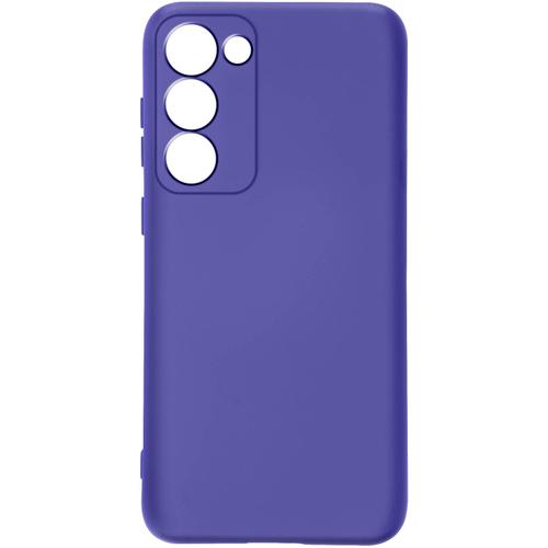 Coque Pour Samsung Galaxy S23 Plus Semi-Rigide Soft-Touch Fine Fast Cover Violet