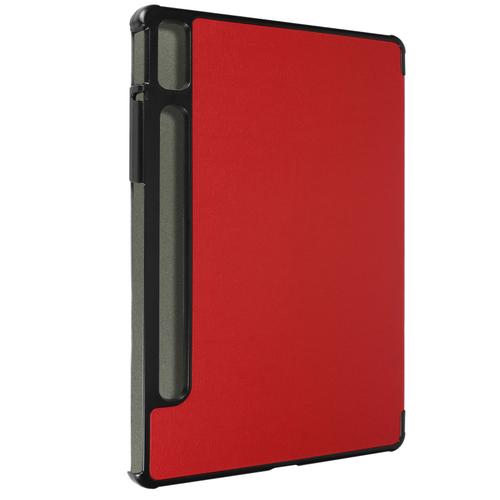 Étui Pour Lenovo Tab P11 Pro Gen 2 Support Multi Position Mise En Veille Rouge