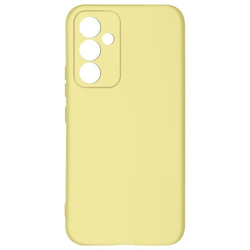 Coque Pour Samsung Galaxy A34 5g Semi-Rigide Soft-Touch Fine Fast Cover Jaune