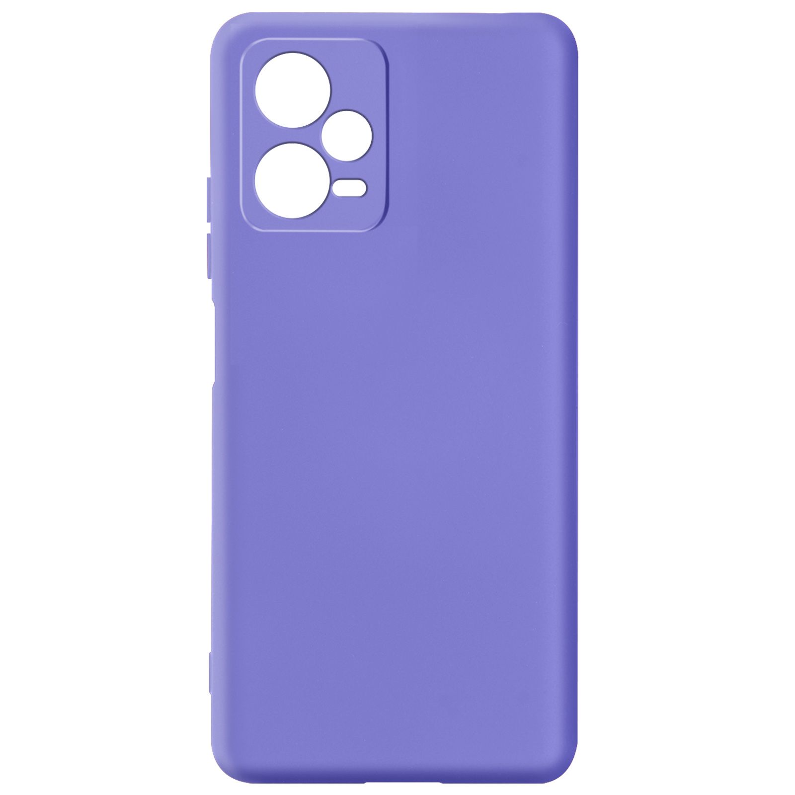 Coque Pour Xiaomi Redmi Note 12 5g Semi-Rigide Soft-Touch Fast Cover Violet