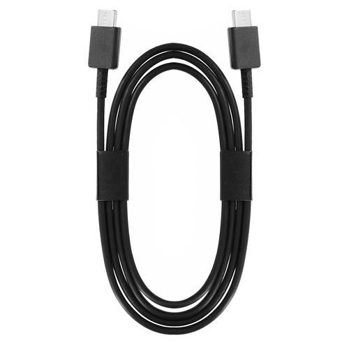 Câble USB C vers USB C Officiel Samsung EP-DN980 Charge 5A et Transfert Noir 1m