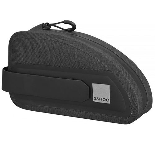 Sacoche De Vélo Étanche Capacité 0.3l Fixation Cadre Vélo Sahoo Noir