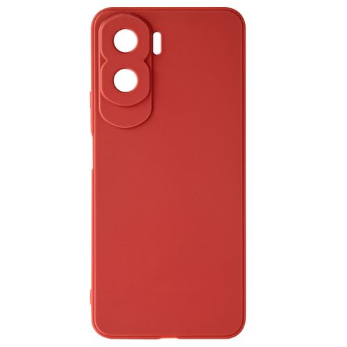 Coque Pour Honor 90 Lite Silicone Soft Touch Mate Anti-Trace Rouge