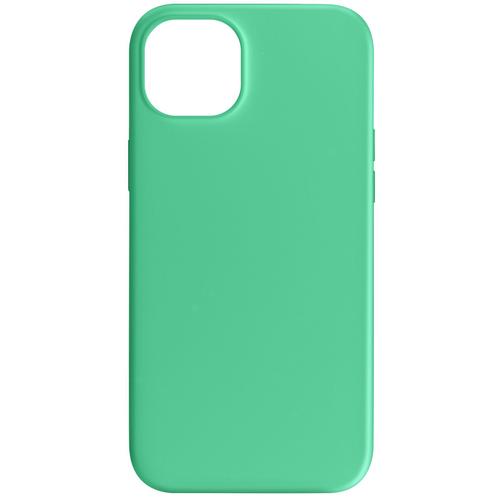 Coque Pour Iphone 15 Plus Semi-Rigide Soft-Touch Fast Cover Vert