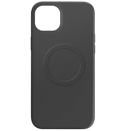 Coque Magsafe Pour Iphone 15 Plus Silicone Soft-Touch Mag Cover Noir
