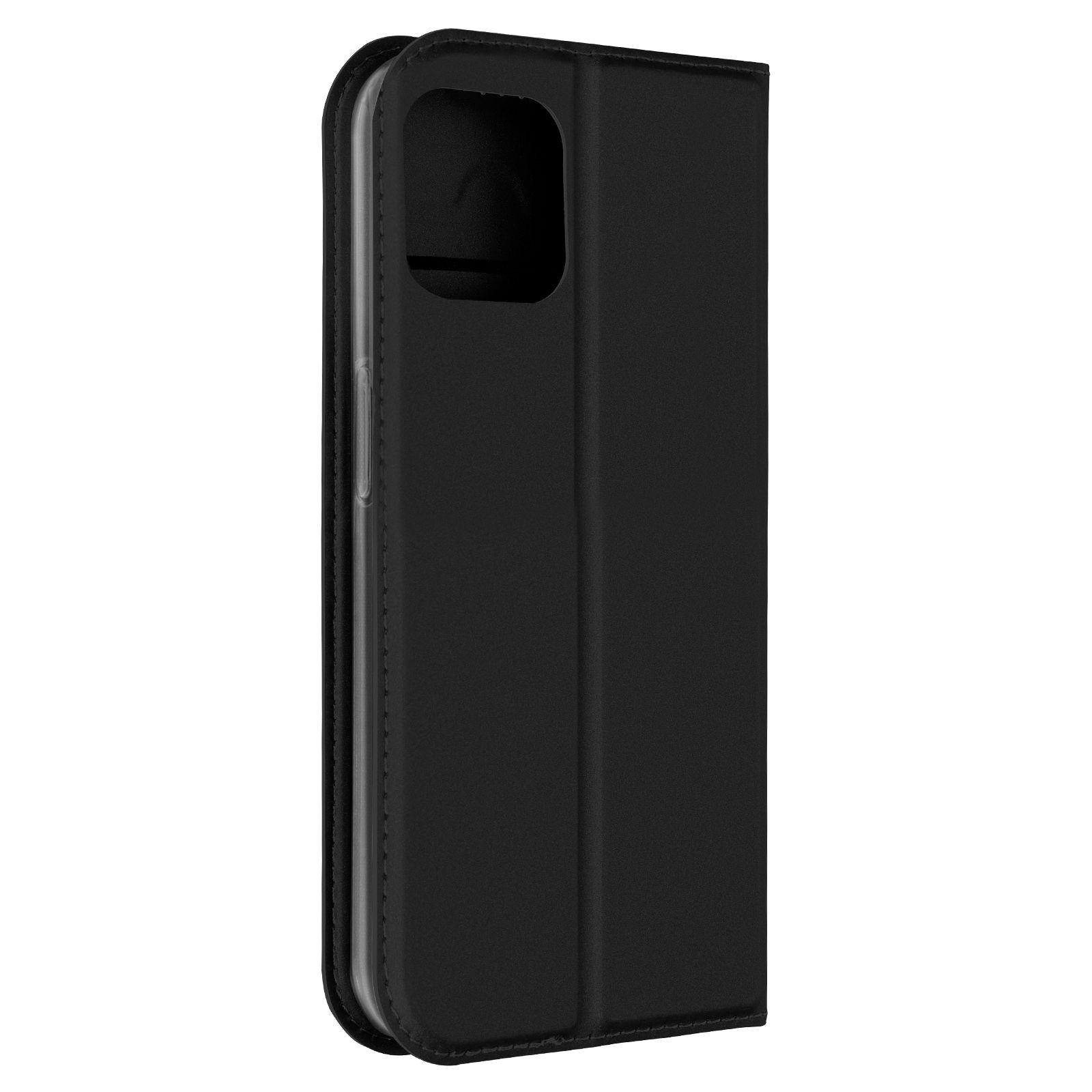 Étui Pour Iphone 15 Plus Clapet Porte-Carte Support Vidéo Dux Ducis Noir
