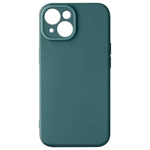 Coque Silicone Pour Iphone 15 Plus Caméra Protégée Soft Touch Série Sweet Vert